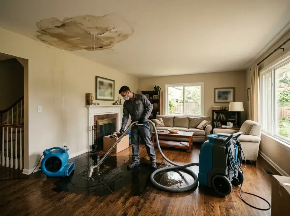 attic-pipe-burst-ceiling-drip-008 — frequently asked questions, Water Damage Restoration & Carpet Care in Camden, DE